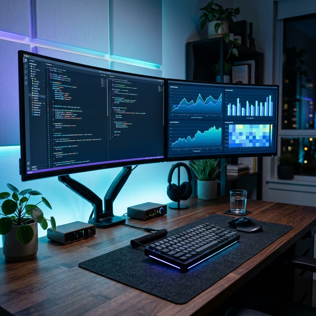 Blingstack Futuristic Software Engineering Visual